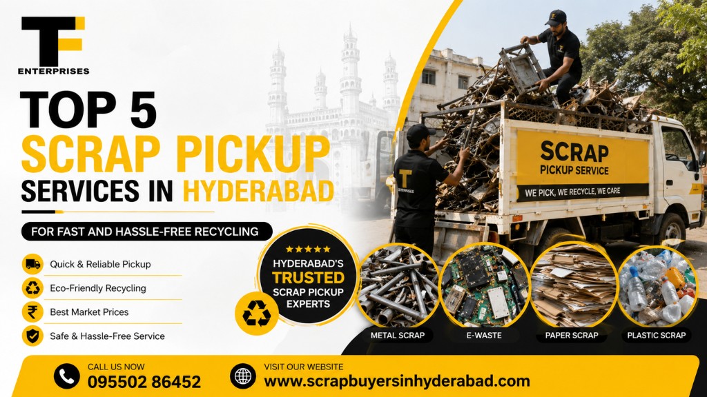 scrap pickup services in Hyderabad