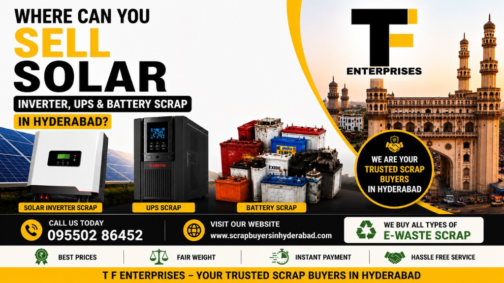 solar scrap dealers in hyderabad