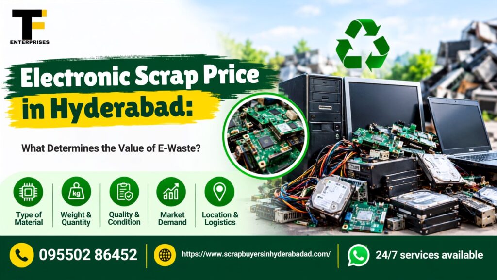 Electronic Scrap Price in Hyderabad
