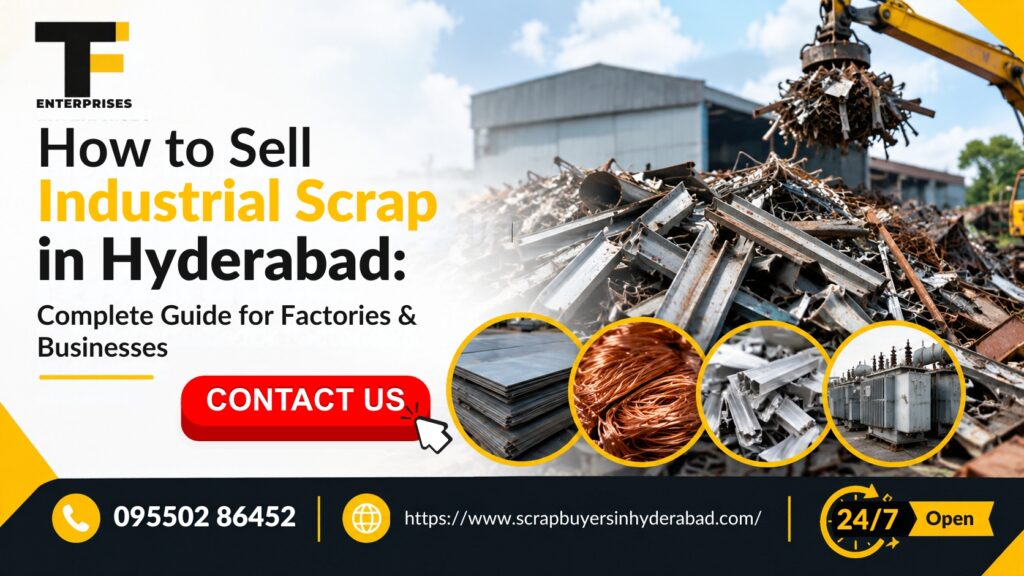 How to Sell Industrial Scrap in Hyderabad: Complete Guide for Factories & Businesses