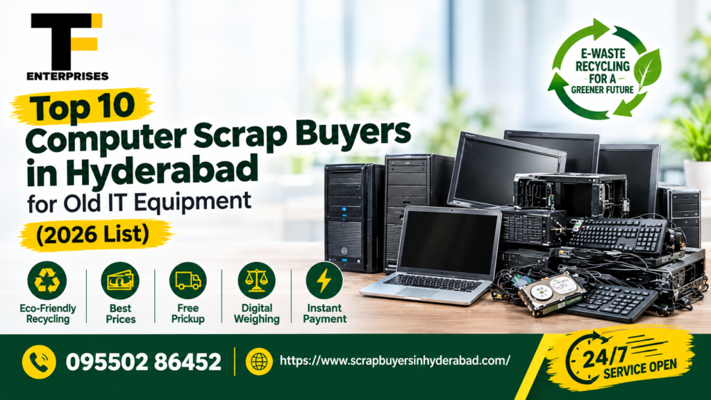Computer scrap buyers in Hyderabad